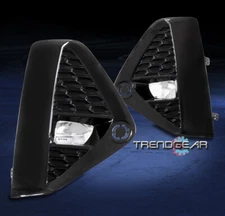 For 2019-2024 Murano SL S SV Front Bumper LED Fog Lights Chrome w/Bezel+Harness