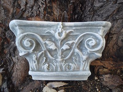 Plastic wall sconce mold plaster concrete casting mould 9''W x 5.5'' x up to 2''
