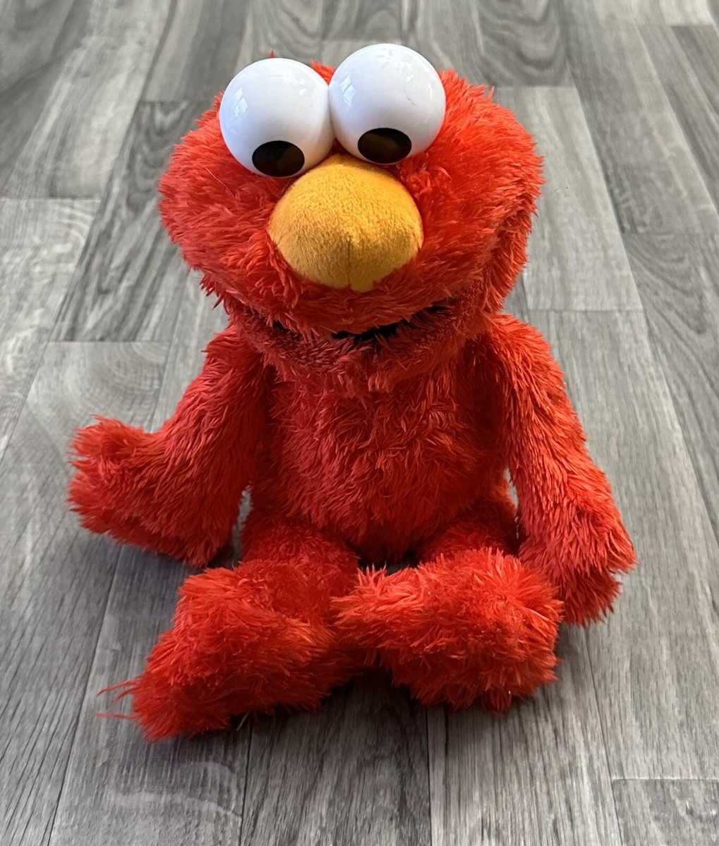Sesame Street Tickle Me Elmo Laughs Plush Doll Toy Hasbro 2016 14