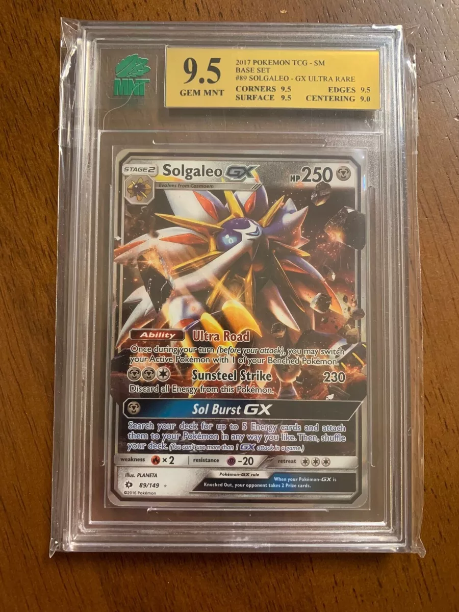 Solgaleo GX - SM Base Set - Pokemon