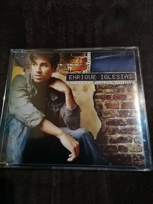 ENRIQUE IGLESIAS ''TIRED OF BEING SORRY'' CD SINGLE