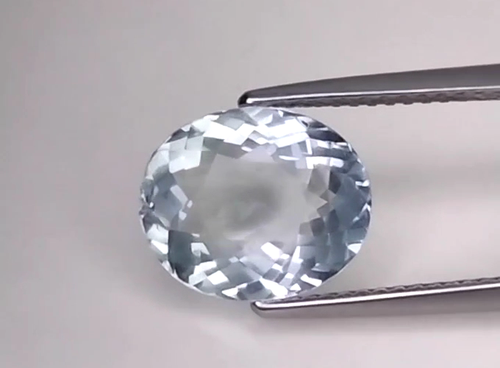 3.18 CTS BLUE NATURAL AQUAMARINE OVAL CUT LOOSE GEMS WATCH VIDEO - Video 1 of 1
