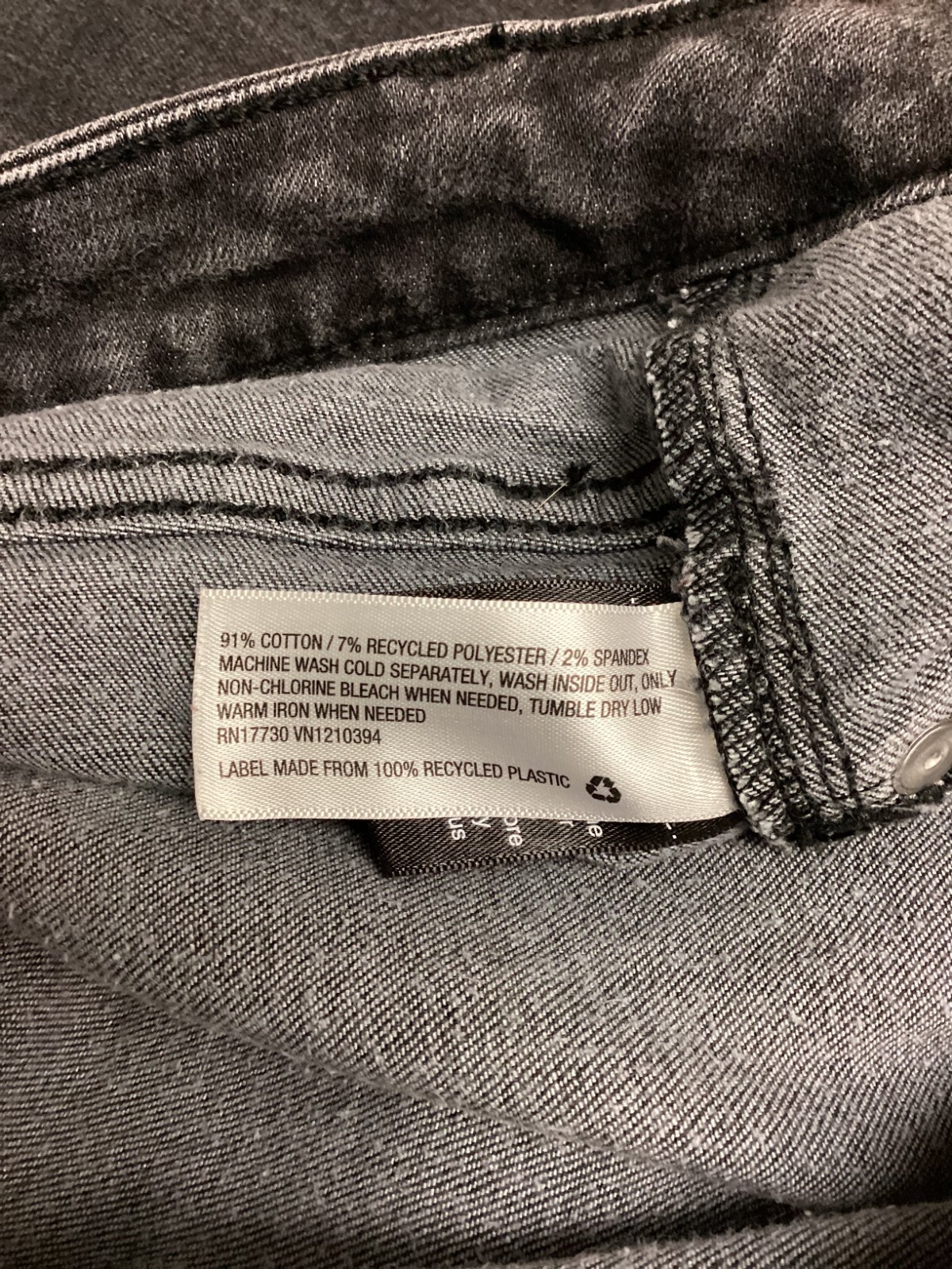 American Eagle Universal Thread black high rise z… - image 9