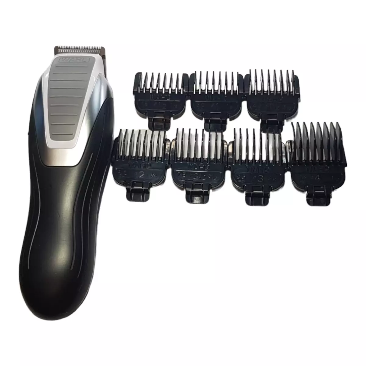 Mandag matematiker skræmmende WAHL Trimmer 9336 Battery Cordless Beard Trimmer 7 guide comb 1/16th to 1/2  inch | eBay