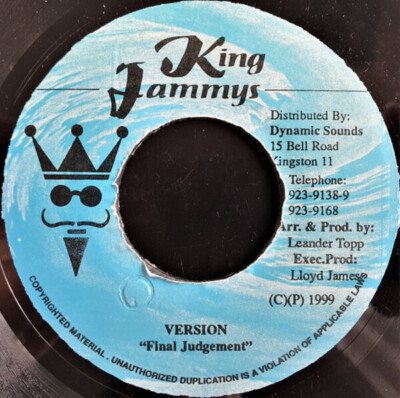 Mighty Tolga / Gentleman Lion Vinyl Single 7inch King Jammys