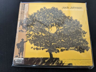 Jack Johnson In Between Dreams Japan CD/DVD(NTSC 2) Obi UICU-9012