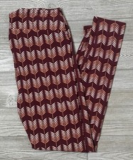 NEW LuLaRoe TC Tall  Curvy Leggings Multicolored Geometric Shapes Arrows