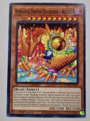 Nemleria Dream Devourer - Reveil DUNE-EN016 Duelist Nexus 1st Edition