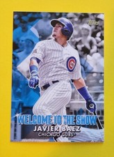 2022 Topps series 1 - Welcome to the Show #WTTS-19 Javier Baez - Chicago Cubs