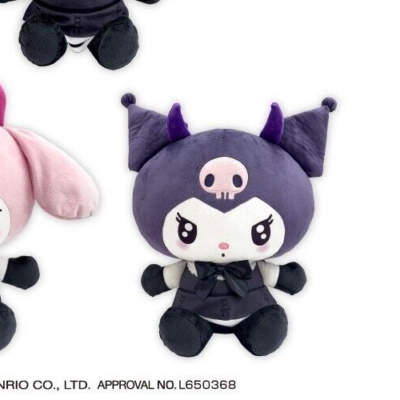 Sanrio Neo-Gothic Devils Big Plush Doll 25cm Lloromannic cherry