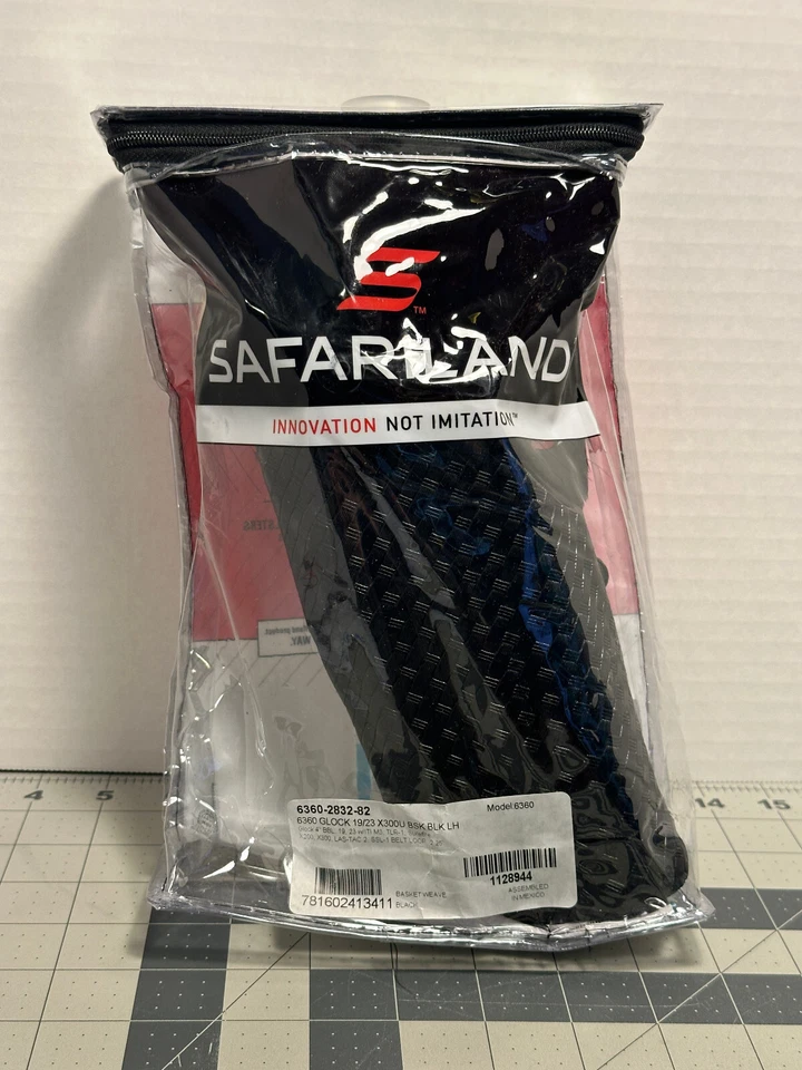 Safariland 6360 ALS/SLS LH Lev-3 Duty Holster GLOCK 19 23 GEN 1-4 + LIGHT - LEFT - Image 3 of 4