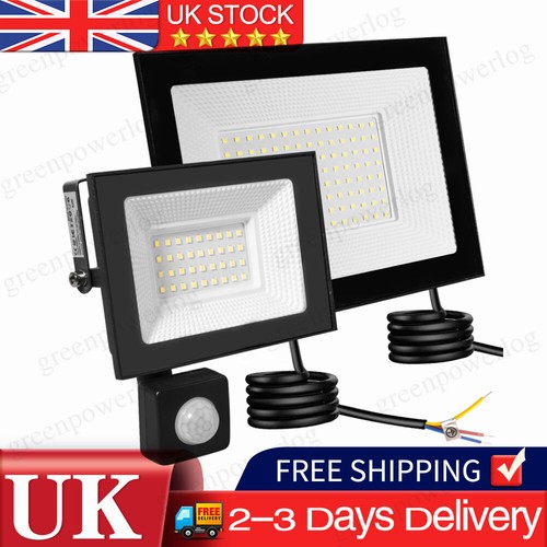 200W LED FLOODLIGHT OUTDOOR SECURITY LIGHT FLOOD GARDEN MOTION SENSOR PIR LIGHTS - Picture 2 of 28