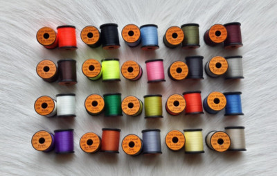 Fly Tying Thread (20) Spool Combo) Size 6/0 200 yard spools, Free Shipping to US