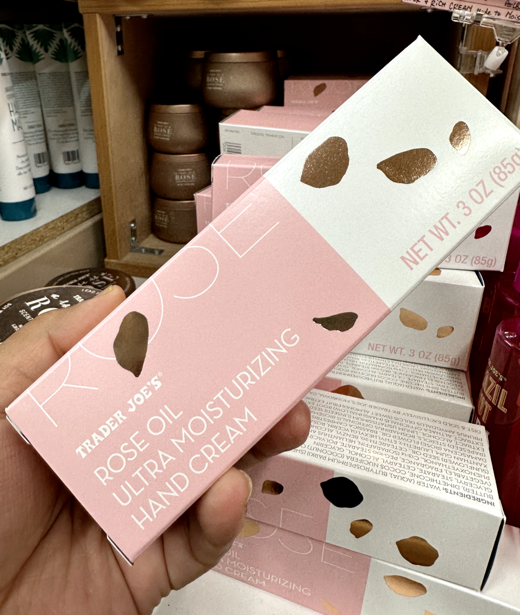 Trader Joe's Rose Hand Cream Ultra Moisturizing 3 oz in Box Sealed