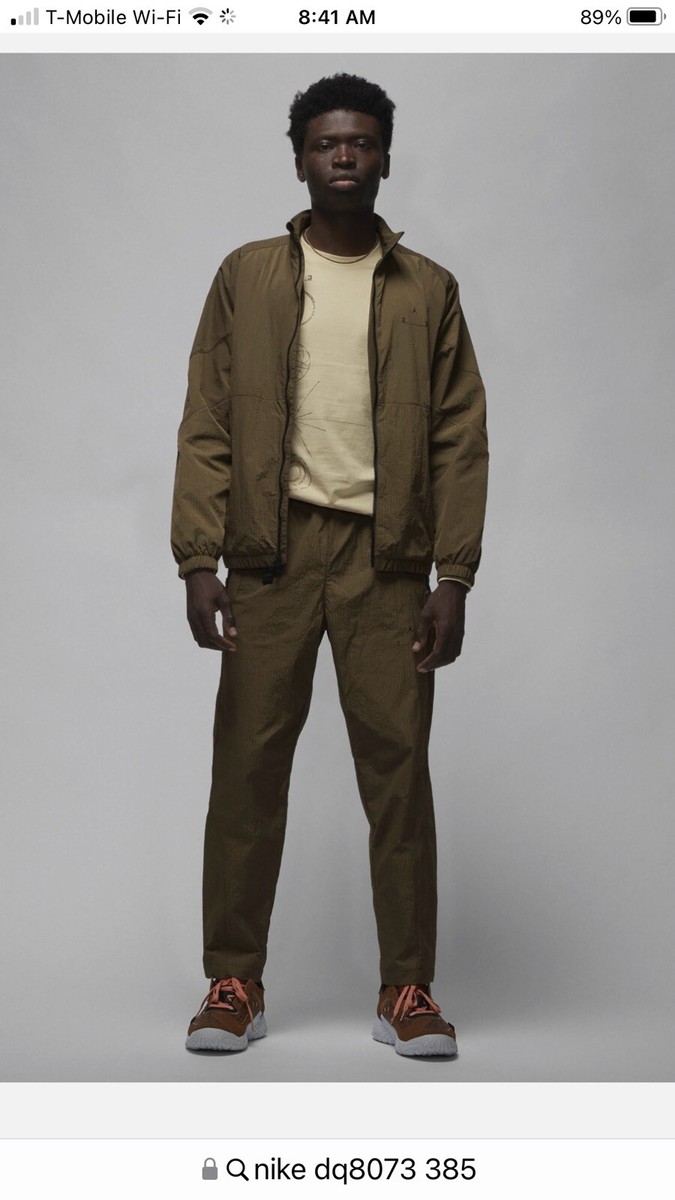 Air Jordan 23 Engineered Full Zip Repel Jacket Mens XL Brown