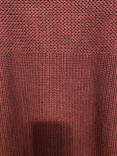 Redhead Brand MENS L Red Long Sleeve Button Pullover Heavy Sweater L - Picture 3 of 10