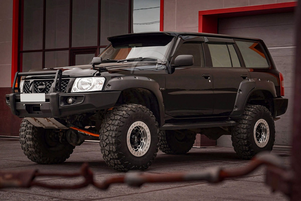 Fender flares for Nissan Patrol Y61 Safari 97-10 +85mm 5d wheel