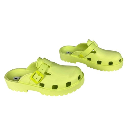 Free People Karlie Green Buckle Clog Womens Size 8 - Picture 2 of 11