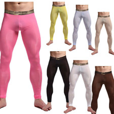 Men Compression Base Layer Gym Sports Pants Leggings Tight Running Bottoms