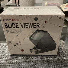 DIGITNOW! 35mm Slide Viewer, 3X Magnification, Battery Operation, LED Daylight