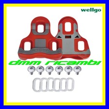 Tacchette Pedali Bici BDC WELLGO RC-7B 6° grigie compatibili LOOK KEO CLEAT