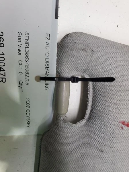 Parasol derecho iluminado 2006-2010, Honda Odyssey, Psngr, parte de parte: 83230-SHJ-A12ZC Foto 4 de 4