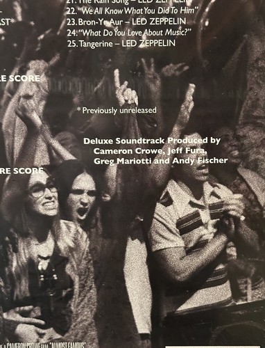 Almost Famous OST ‘73 Tour Super Deluxe 5CD Box Set + Collectible Bonus Items - Picture 11 of 12
