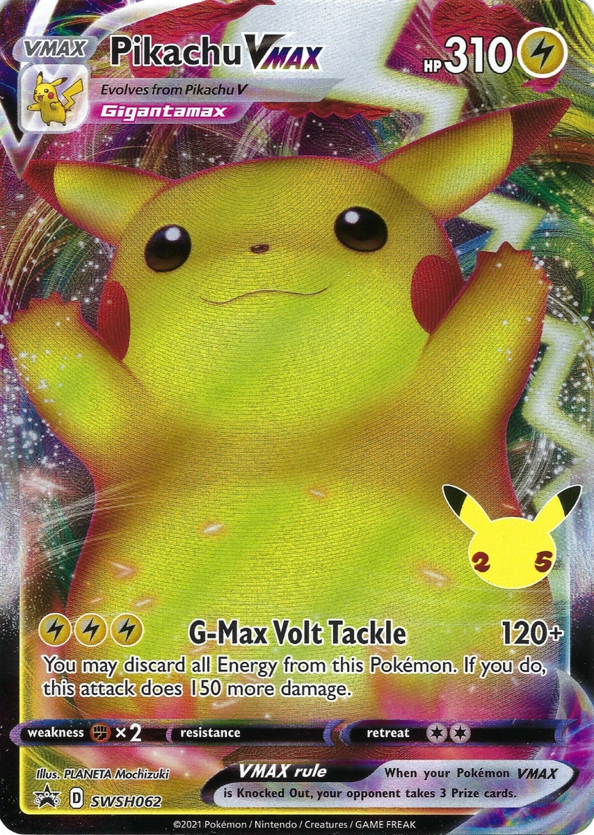 Pikachu VMAX Pokémon TCG Cards for sale | eBay