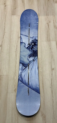 Burton Custom Twin Snowboard With Art By Juan Francisco Casas 154