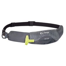 Onyx M-16 Manual Inflatable Belt Pack PFD - Grey
