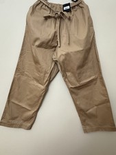 ATM Womens Judo Solid Khaki Pants Regular Ela...