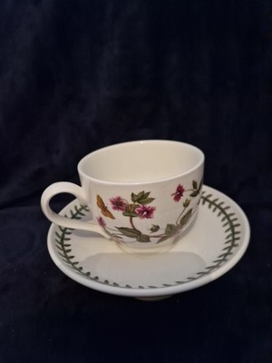 Portmeirion Botanic Garden Teetasse und Untertasse Pimpernel Susan Williams-Ellis 9 cm