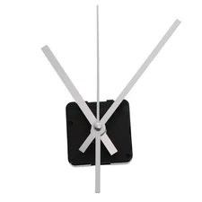 Quartz Clock Movement Kit with Long Spade Hands Silent DIY Repair Parts