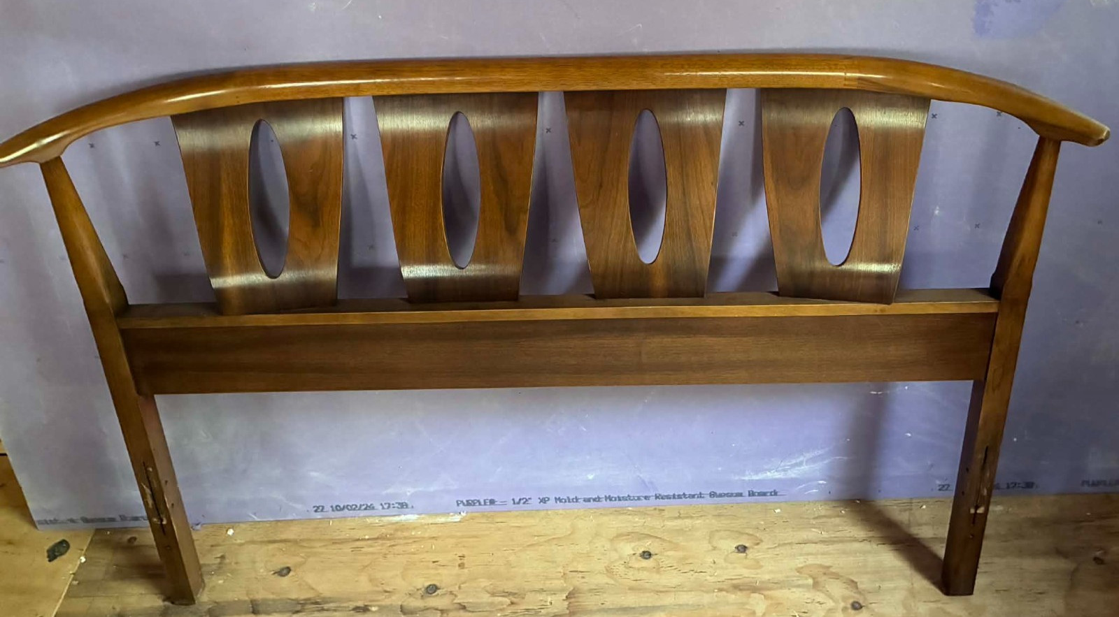 FREE SHIP!Kent Coffey "Insignia" Mid-Century Modern Walnut/P