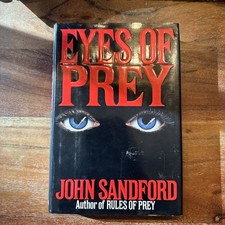 John Sandford--EYES OF PREY 1st ed 1st ptg HCDJ 1991