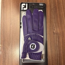FOOTJOY Spectrum Golfhandschuhe - Damen Lila Purple Echt Leder Lamm M