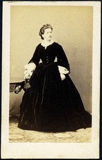 Marie Kierschner, (born Weißhappel) (1834-1898), actress, Vienna, by ANGERER, Vi