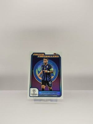 Topps Finest Prized Footballers - Lautaro Martinez - Milano #PF-20