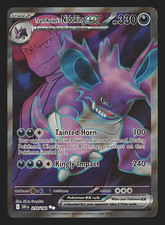 Team Rocket's Nidoking ex Holo Ultra Rare SV10: Destined Rivals 216/182 NM