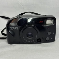 Canon Sure Shot Zoom S AF Point Shoot 35mm Film Camera 38-60mm Lens Tested Works