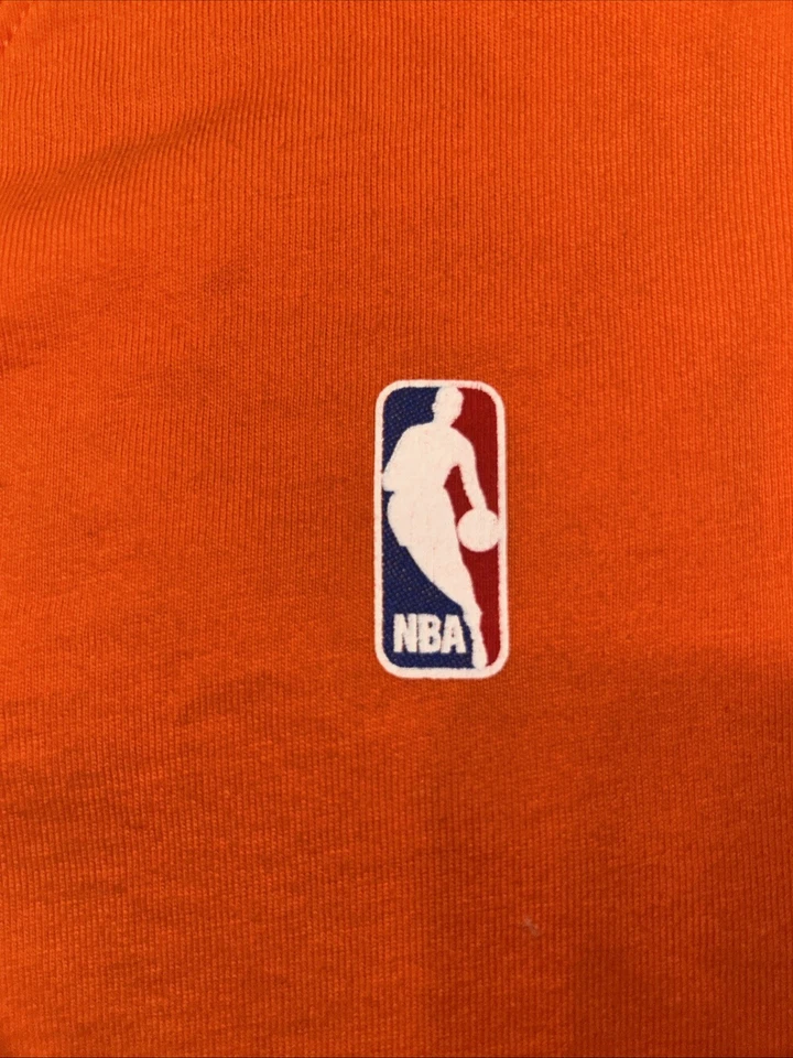 Adidas New York Knicks Carmelo Anthony Juvenil Camiseta Grande Naranja Foto 3 de 4