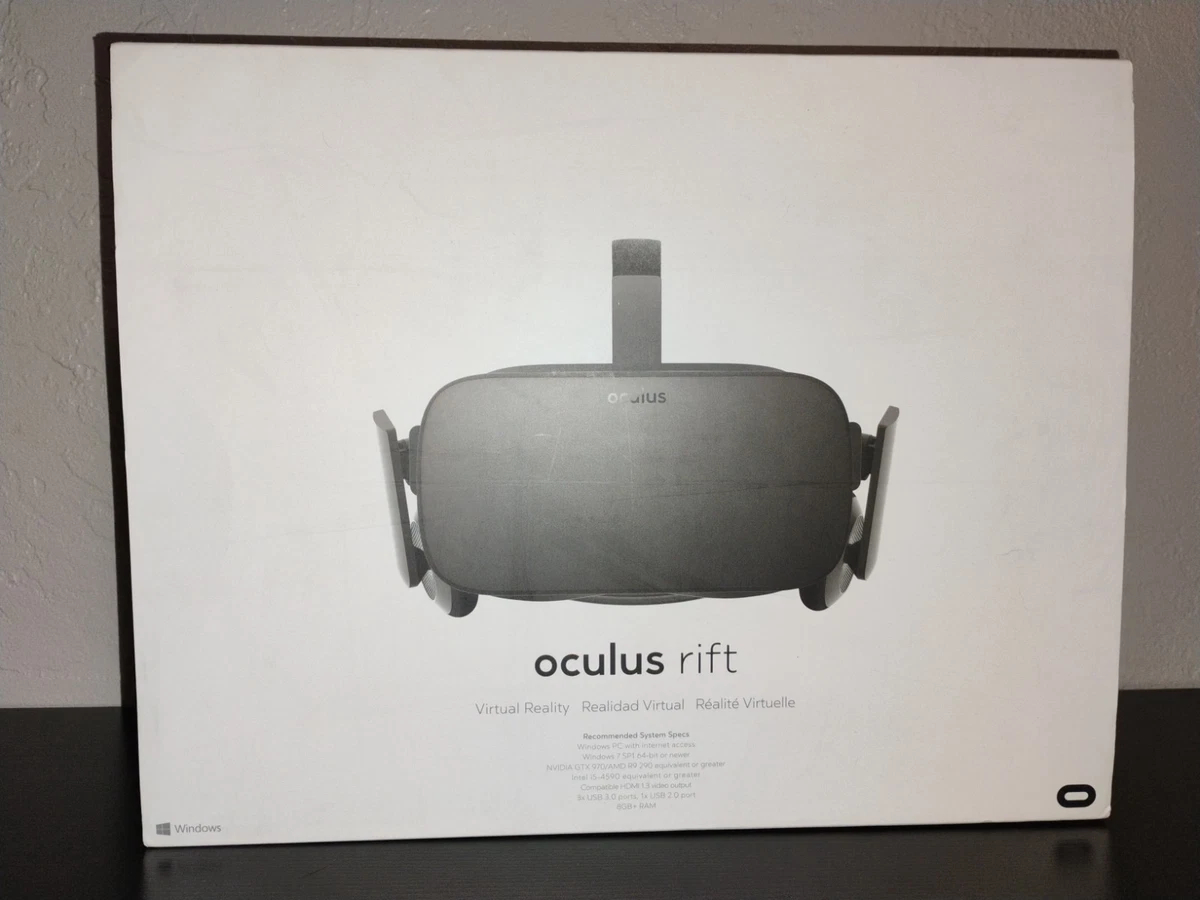 Casque Oculus Rift CV1 complet - 3 capteurs - Tracking 360° précis