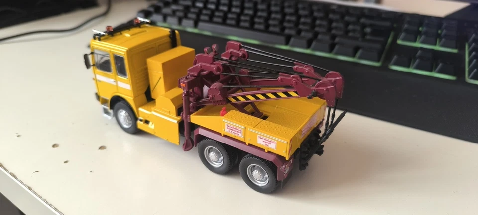 Rába F26/ MAN 25.256 Tow Truck Carro Attrezzi 1/43 No Fiat Iveco RARITÀ - Immagine 2 di 2