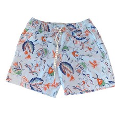 J. Crew Men's 6" Stretch Swim Trunk Mesh Lined Fish Surfer Small Sold Out
