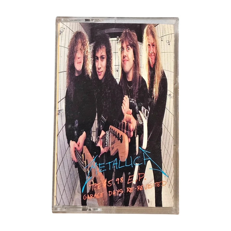 Metallica The $5.98 EP - Garage Days Re-Revisited Cassette Tape 1987 - Image 2 of 4