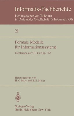 H. C. Mayr (u. a.) | Formale Modelle für Informationssysteme | Taschenbuch | vi