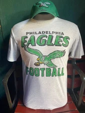 Philadelphia Eagles Legacy White short sleeve T shirt Reprint AN52069