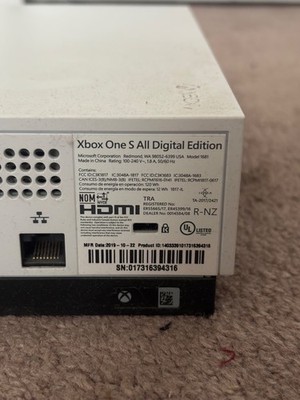 xbox one s all digital edition