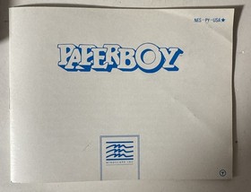 Paperboy Videogioco Nintendo NES 1988 Scatola Custodia Manuale