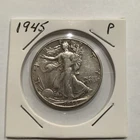 1945 P 50C Walking Liberty Half Dollar Exact Coin Shown ￼